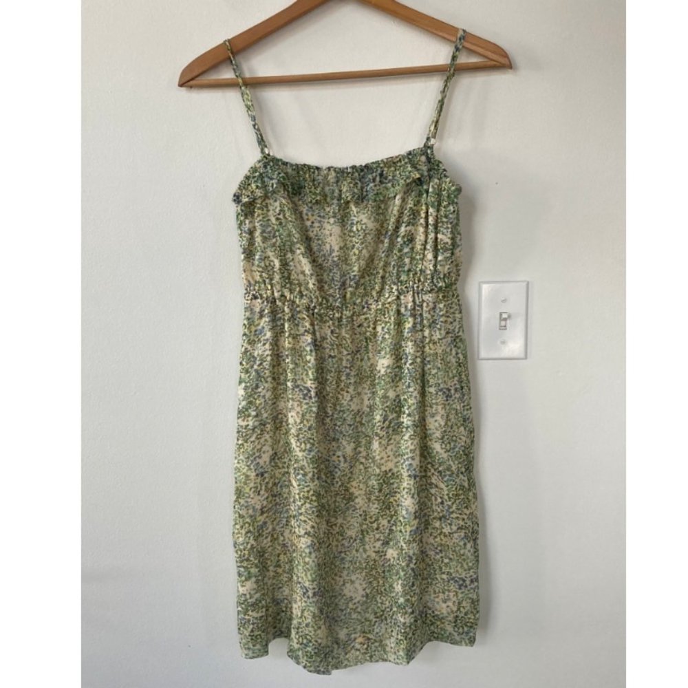 J. Crew Silk Candace Dress in Teaberry Floral - Picture 4 of 9